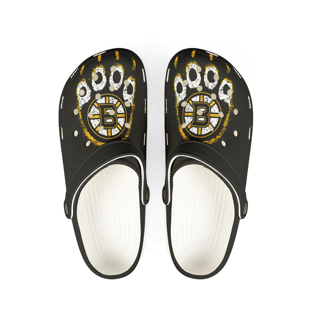 Boston Bruins EVA Foam Rubber Shoes