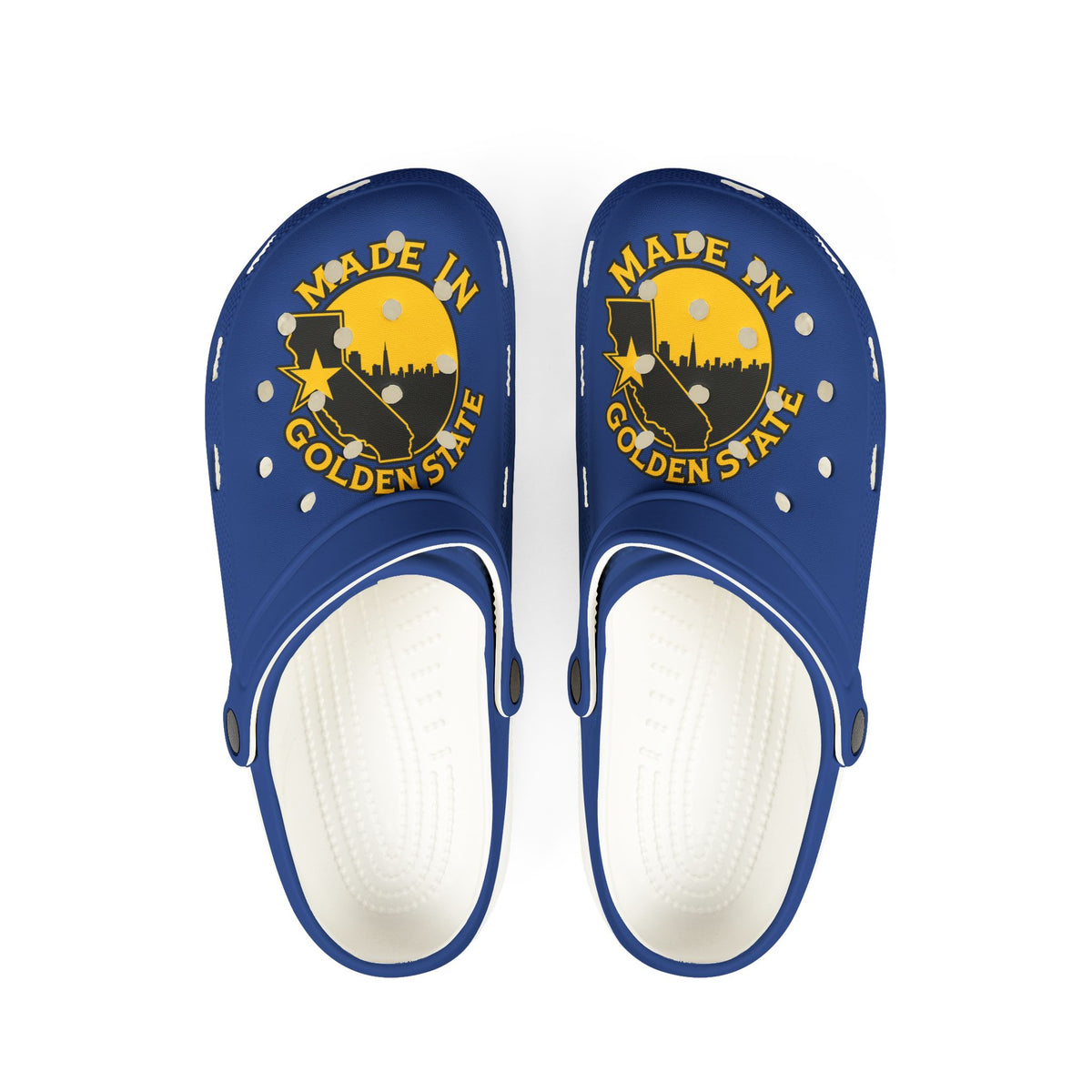 Golden state warriors EVA Foam Rubber Shoes