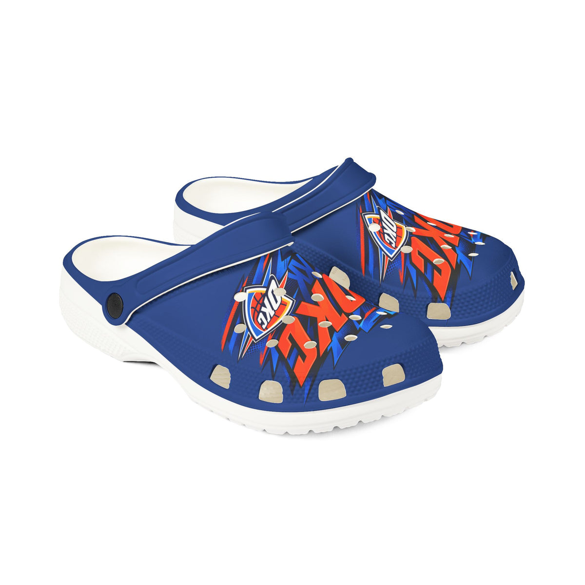 Oklahoma City Thunder EVA Foam Rubber Shoes