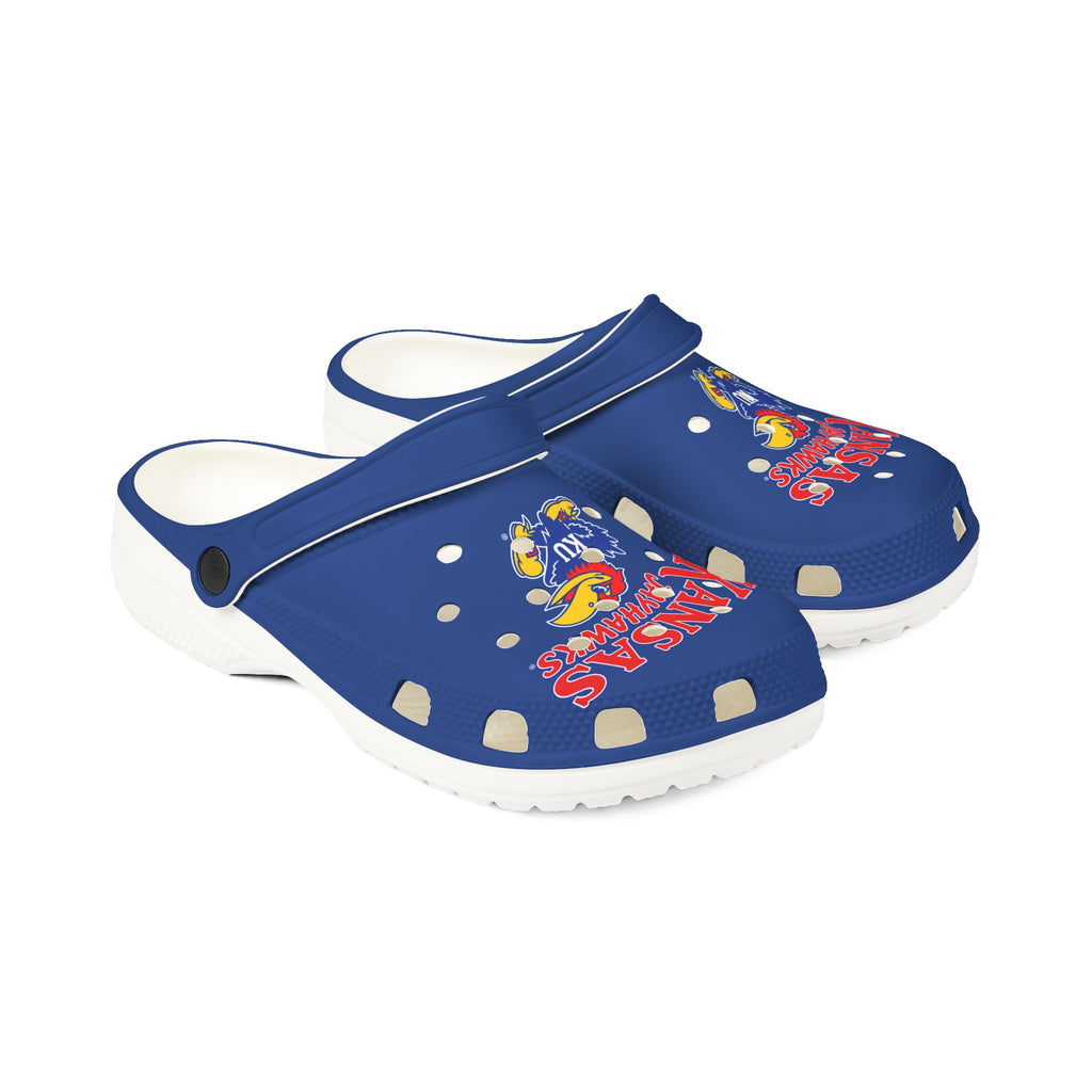 Kansas jayhawks  Foam Rubber Shoes
