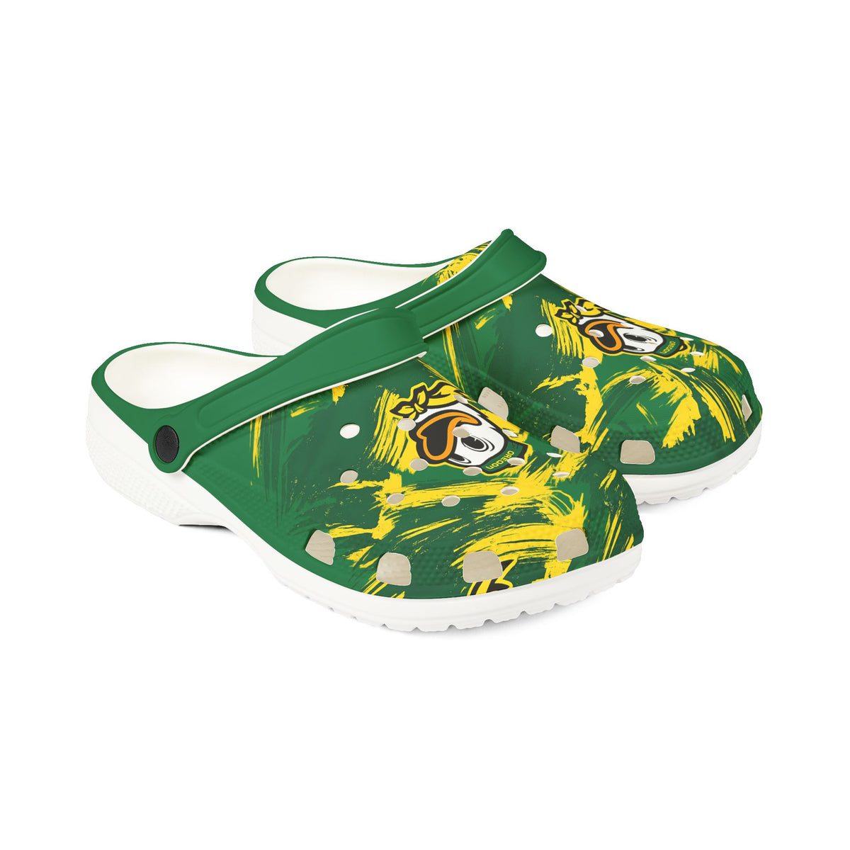 Oregon Ducks  Foam Rubber Shoes
