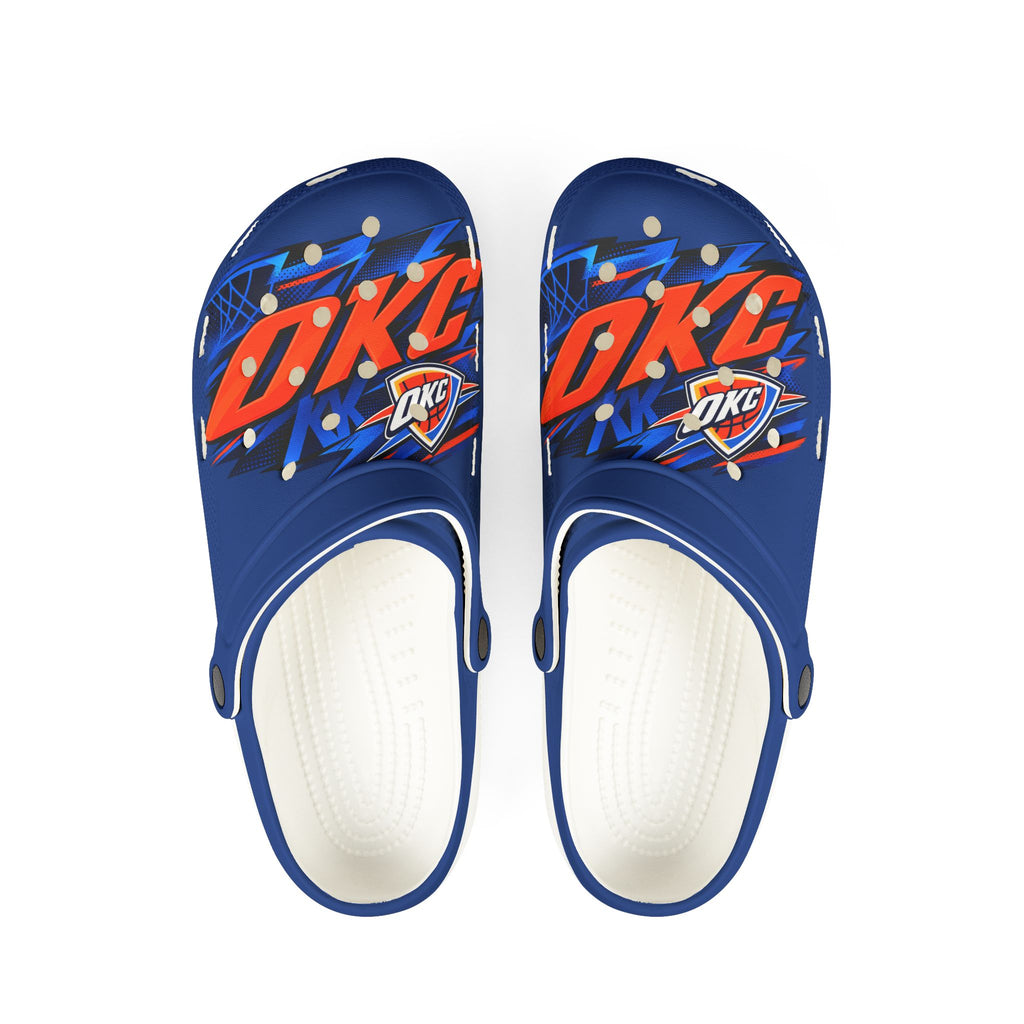 Oklahoma City Thunder EVA Foam Rubber Shoes